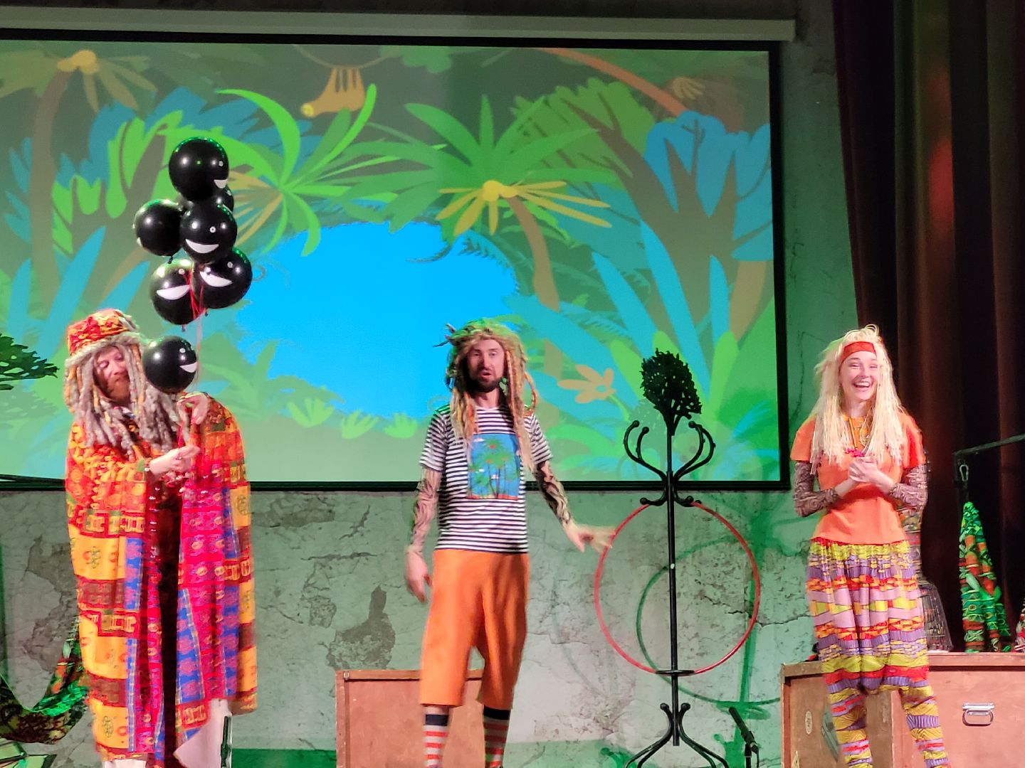 дети; театр; видное; дворец культуры; спектакль