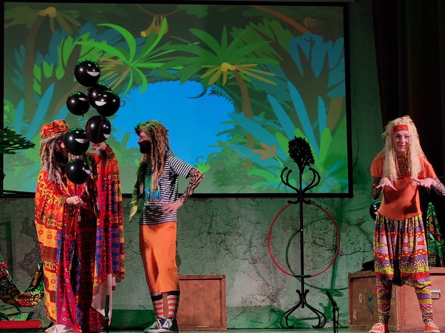 дети; театр; видное; дворец культуры; спектакль