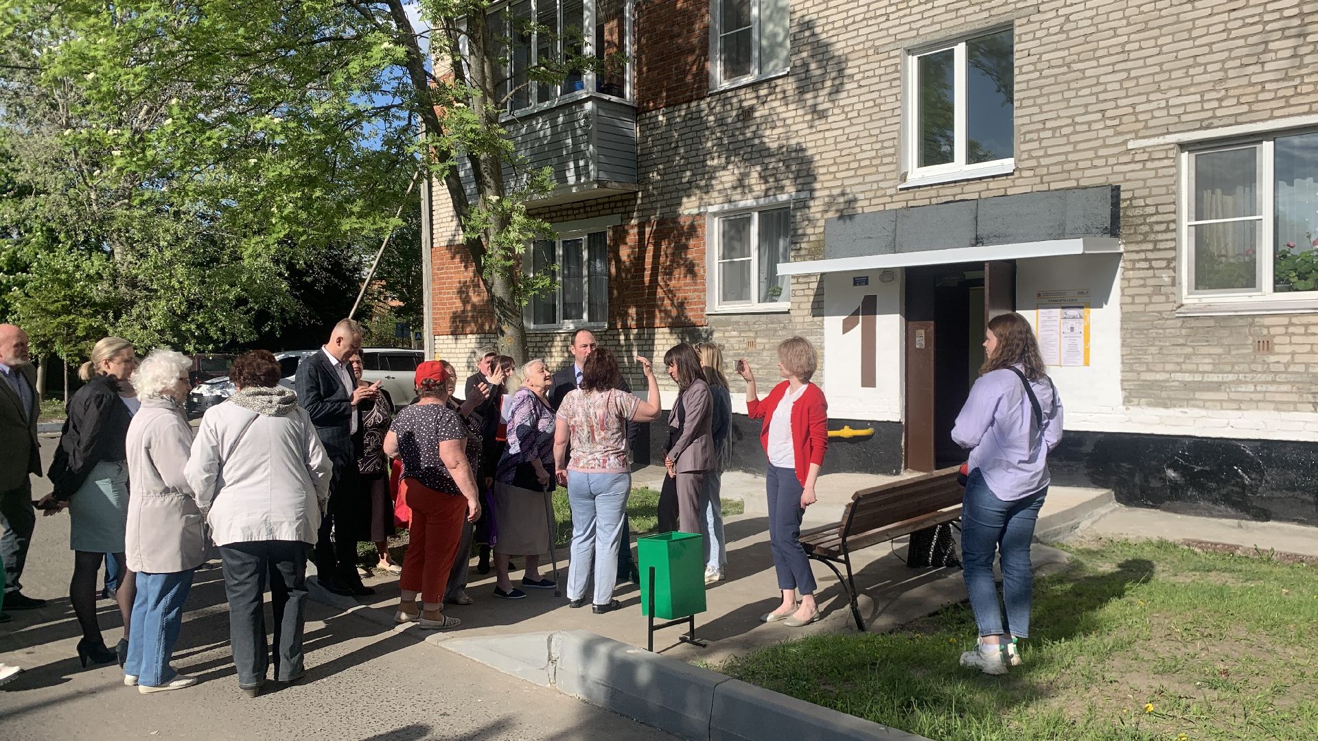 Ступино, благоустройство, мой подъезд