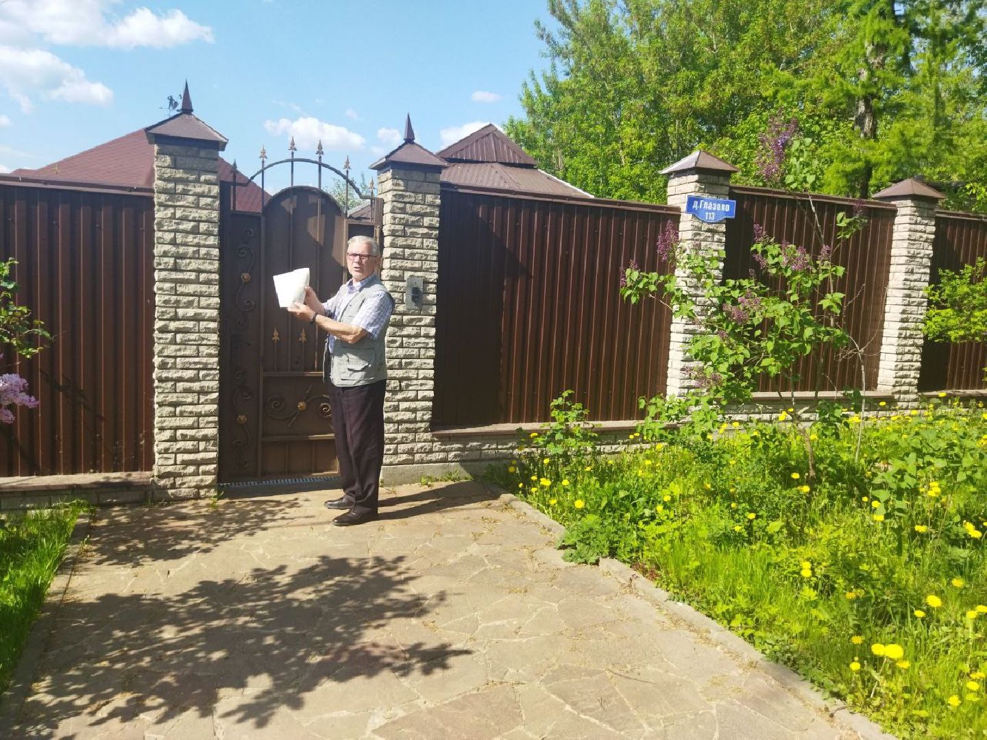 благоустройство, рейд по благоустройству, серпухов, глазово, окос травы, стройматериалы,