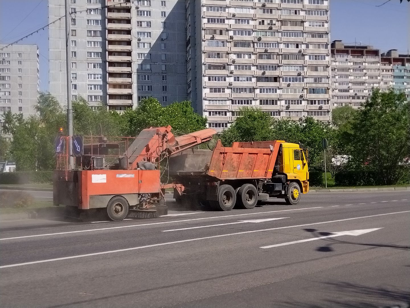 Дороги, уборка, Мытищи