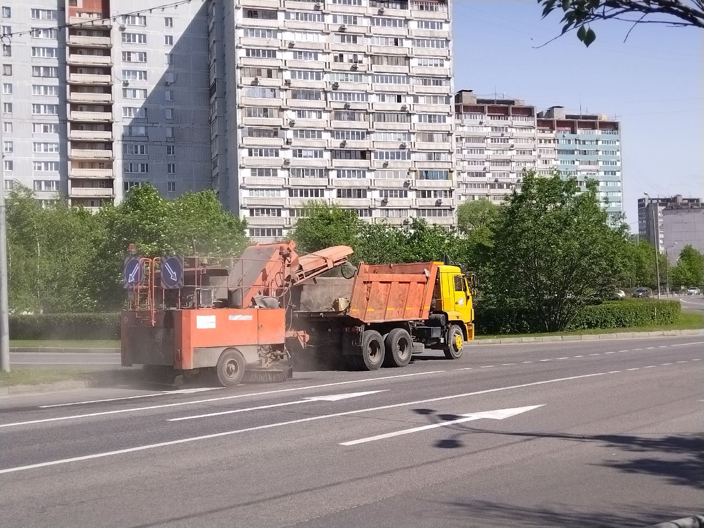 Дороги, уборка, Мытищи