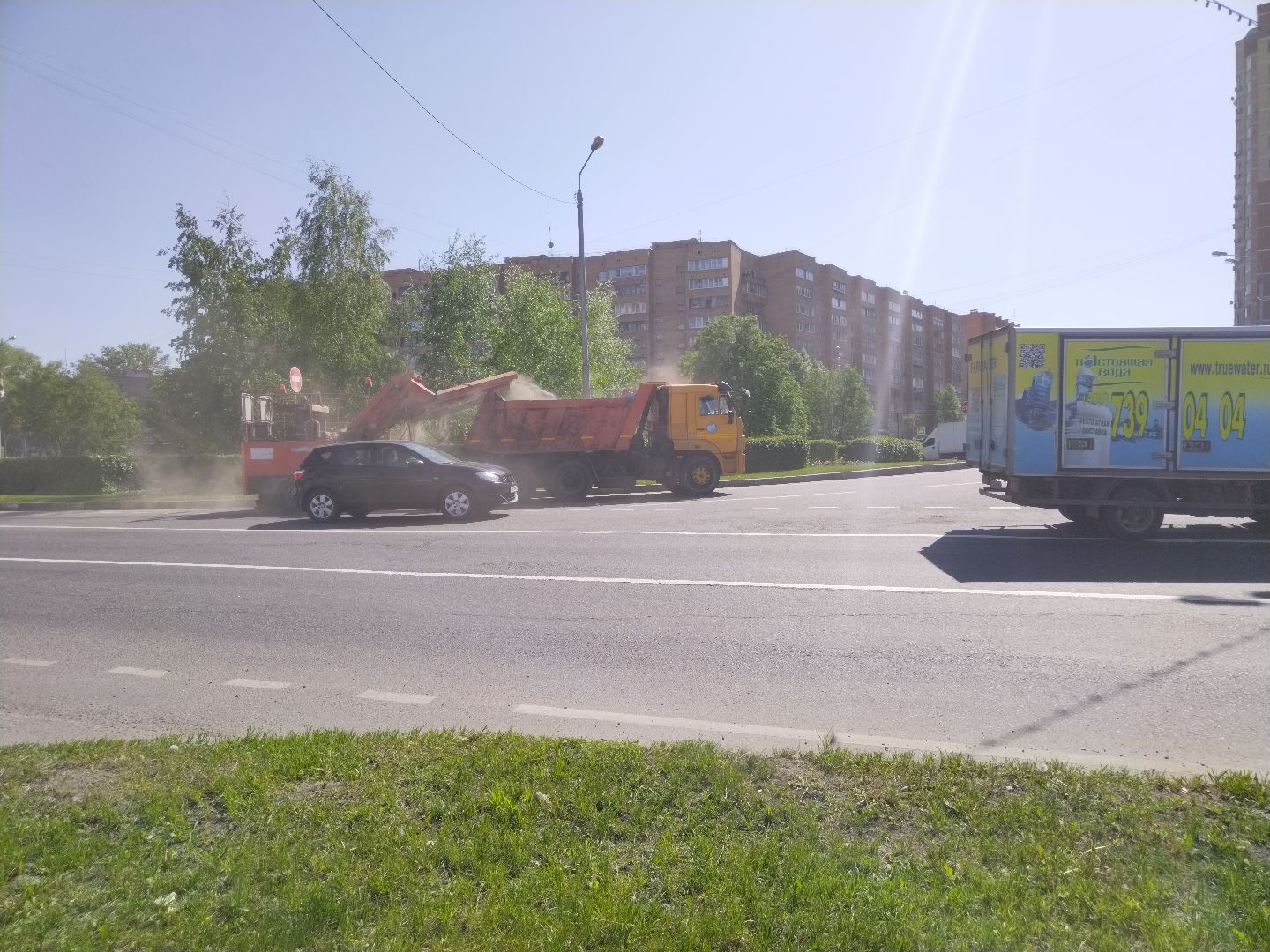 Дороги, уборка, Мытищи