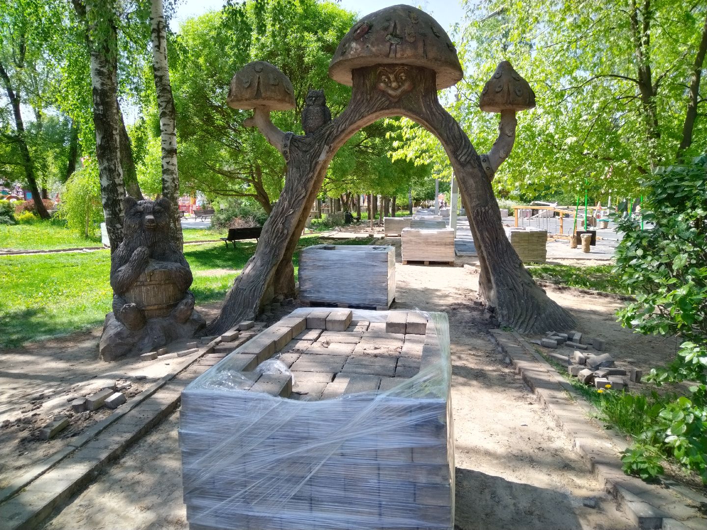 Парк Мира, Мытищи, ЦПКиО, Реконструкция