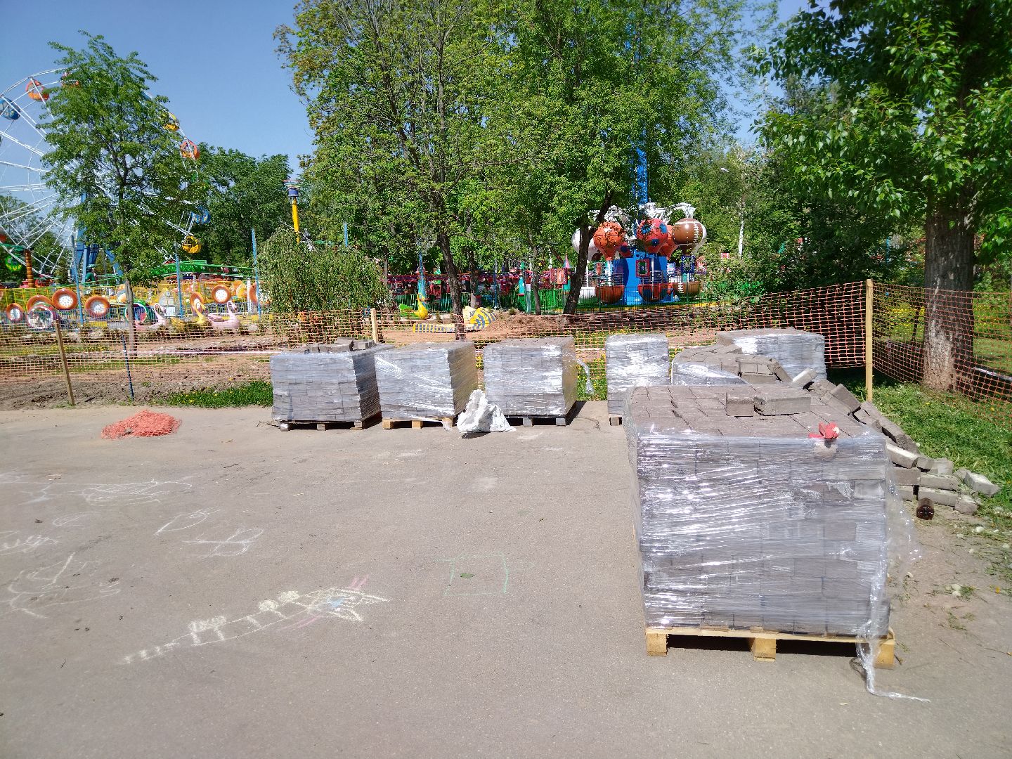 Парк Мира, Мытищи, ЦПКиО, Реконструкция