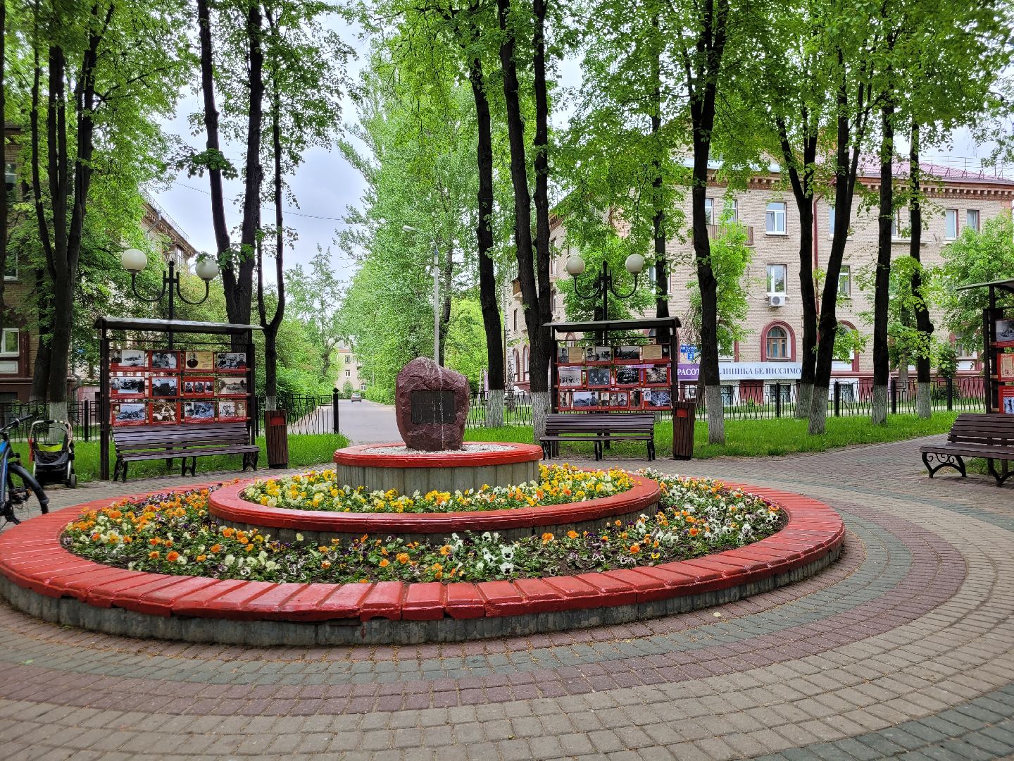 благоустройство; сквер; сезон; покос; видное