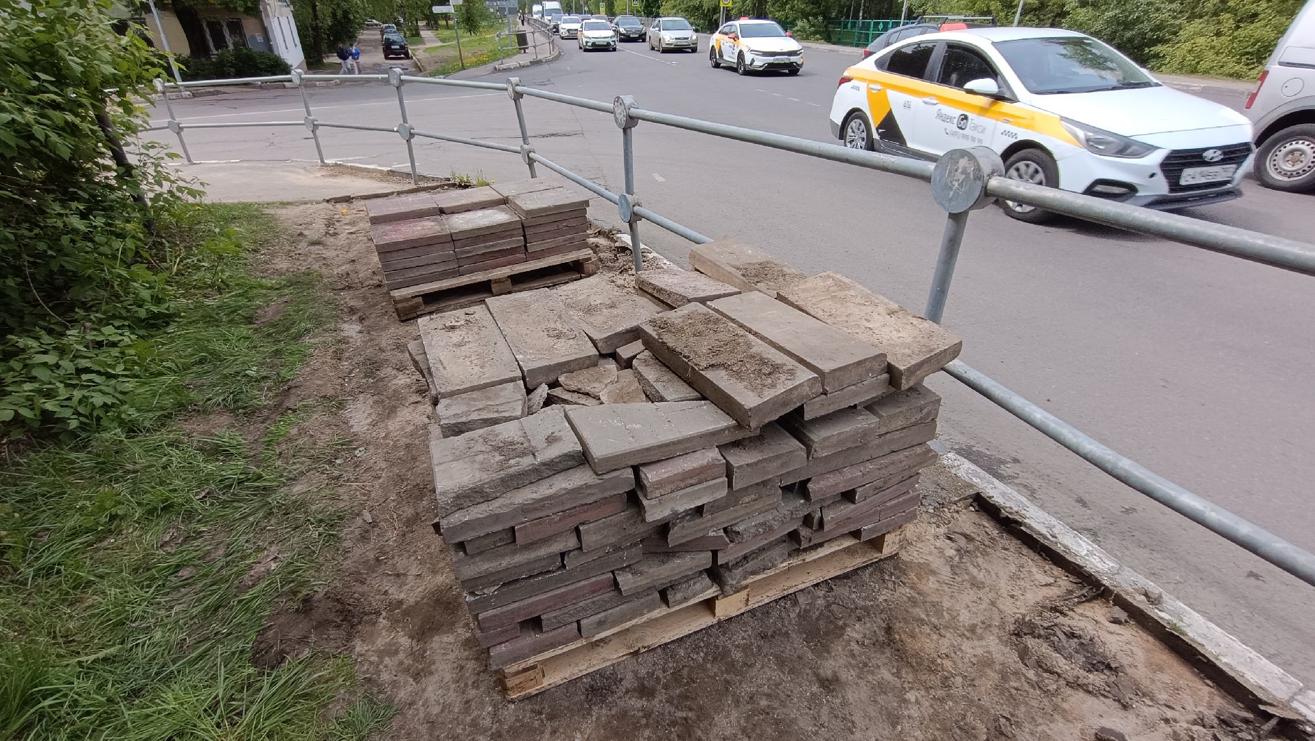 Лобня, ЖКХ, тротуар