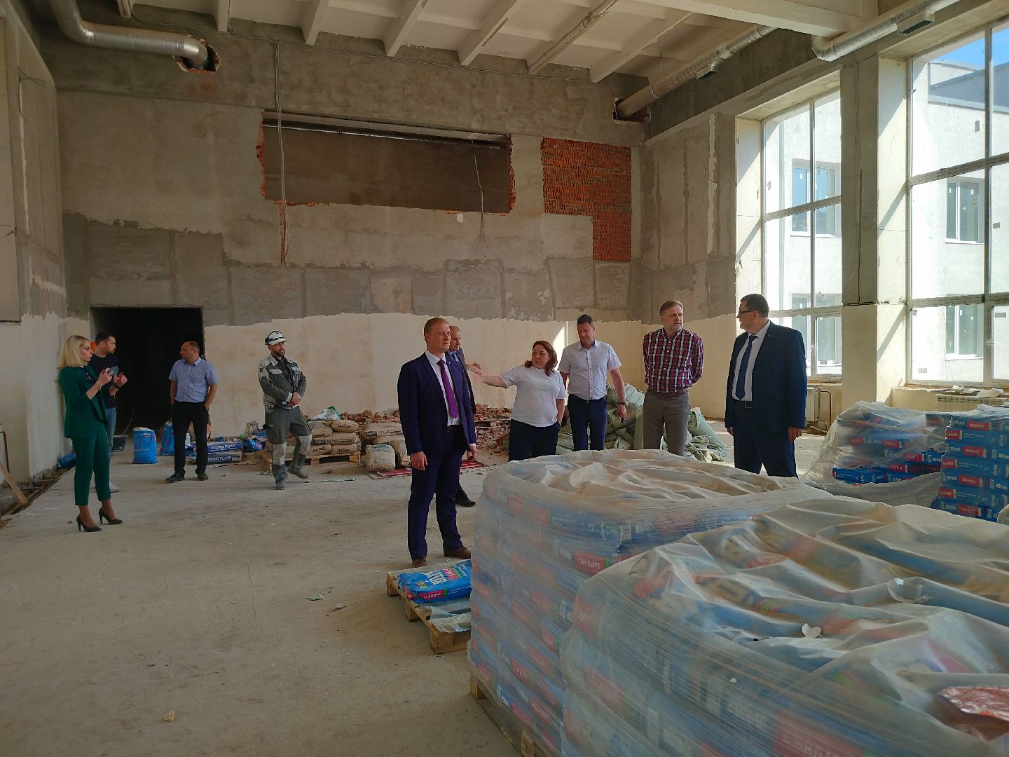 КДЦ Протон, реконструкция, Протвино, второй этап, строительство