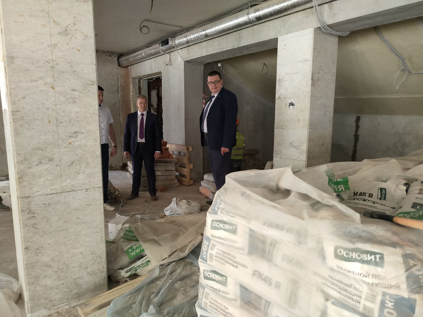 КДЦ Протон, реконструкция, Протвино, второй этап, строительство