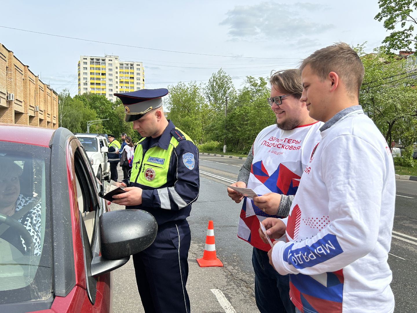 Детское кресло, ГИБДД, акция, Фрязино