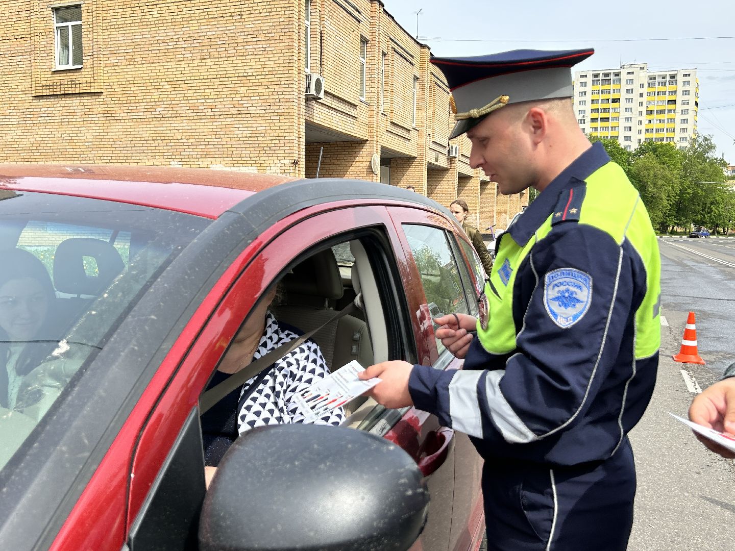Детское кресло, ГИБДД, акция, Фрязино