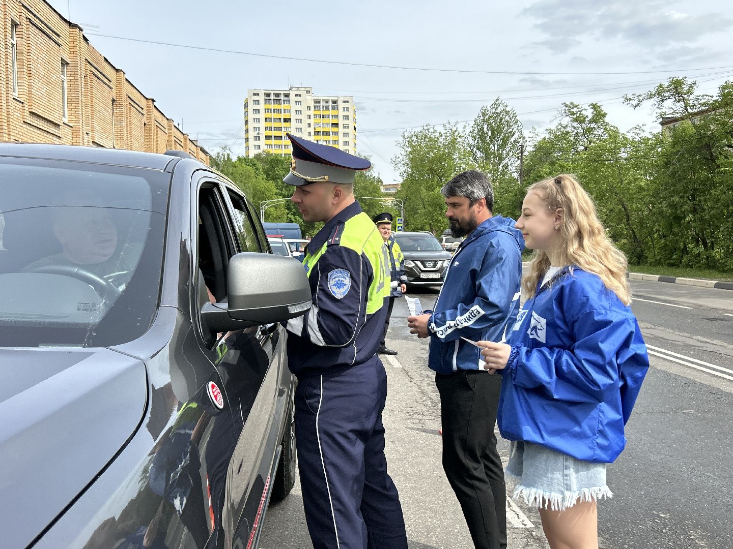 Детское кресло, ГИБДД, акция, Фрязино