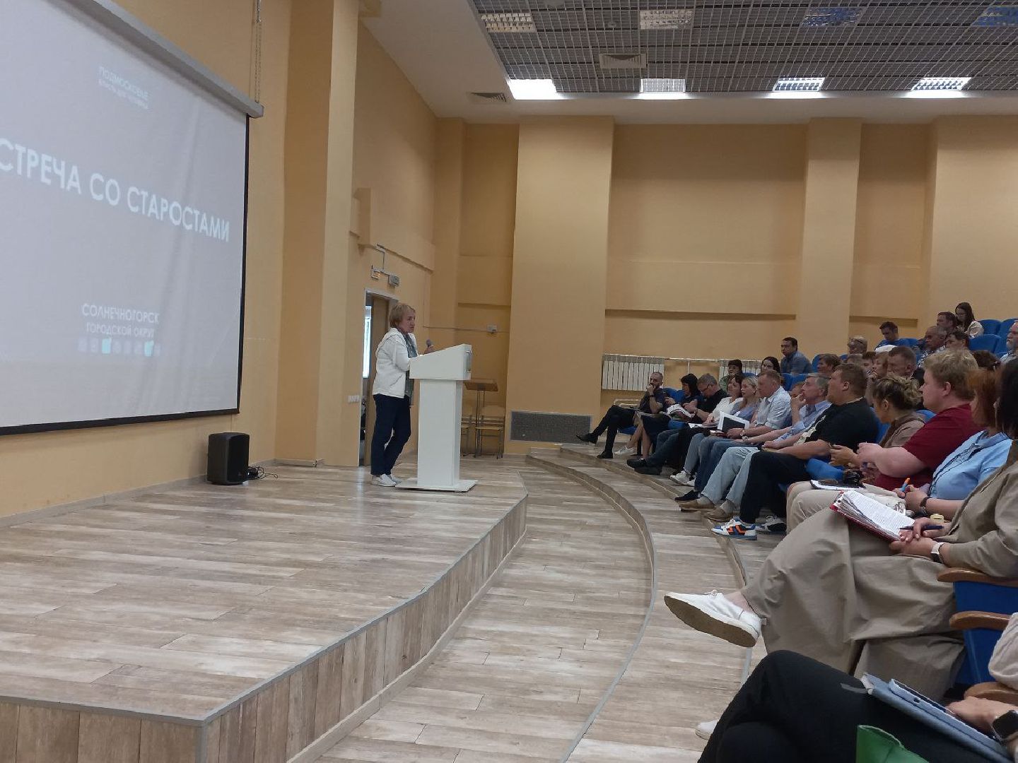 Солнечногорск, старосты, встреча, деревня, село