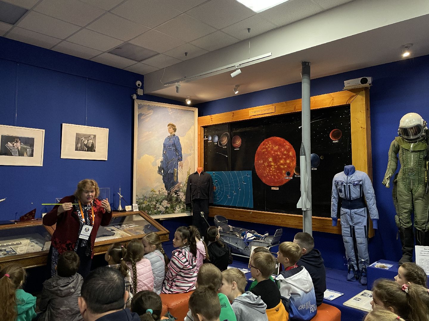 Космос, дети, обучение, мастер-класс