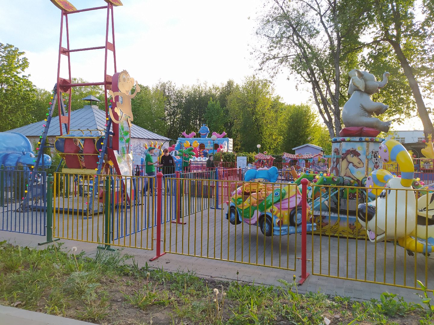 Истра, Парки, Дети, Аттракционы