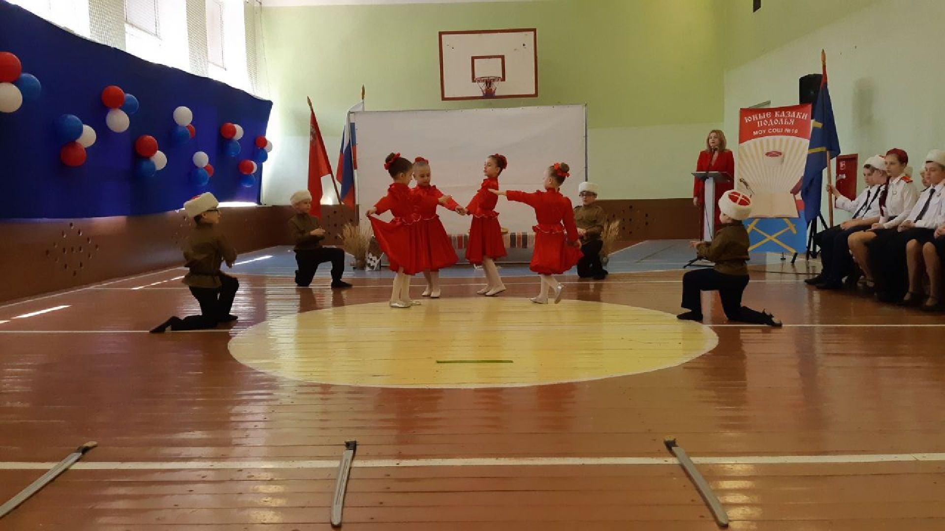 Подольск, казаки, казачий класс, фланкировка, шашка, патриотизм, воспитание