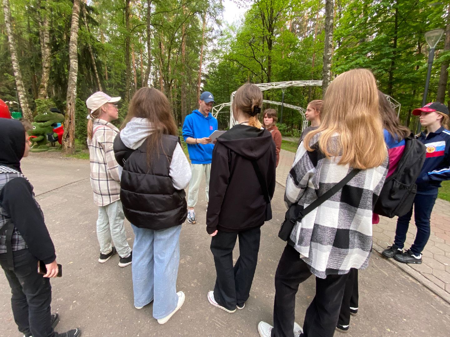 Домодедово, парк Ёлочки, волонтёры, молодёжь