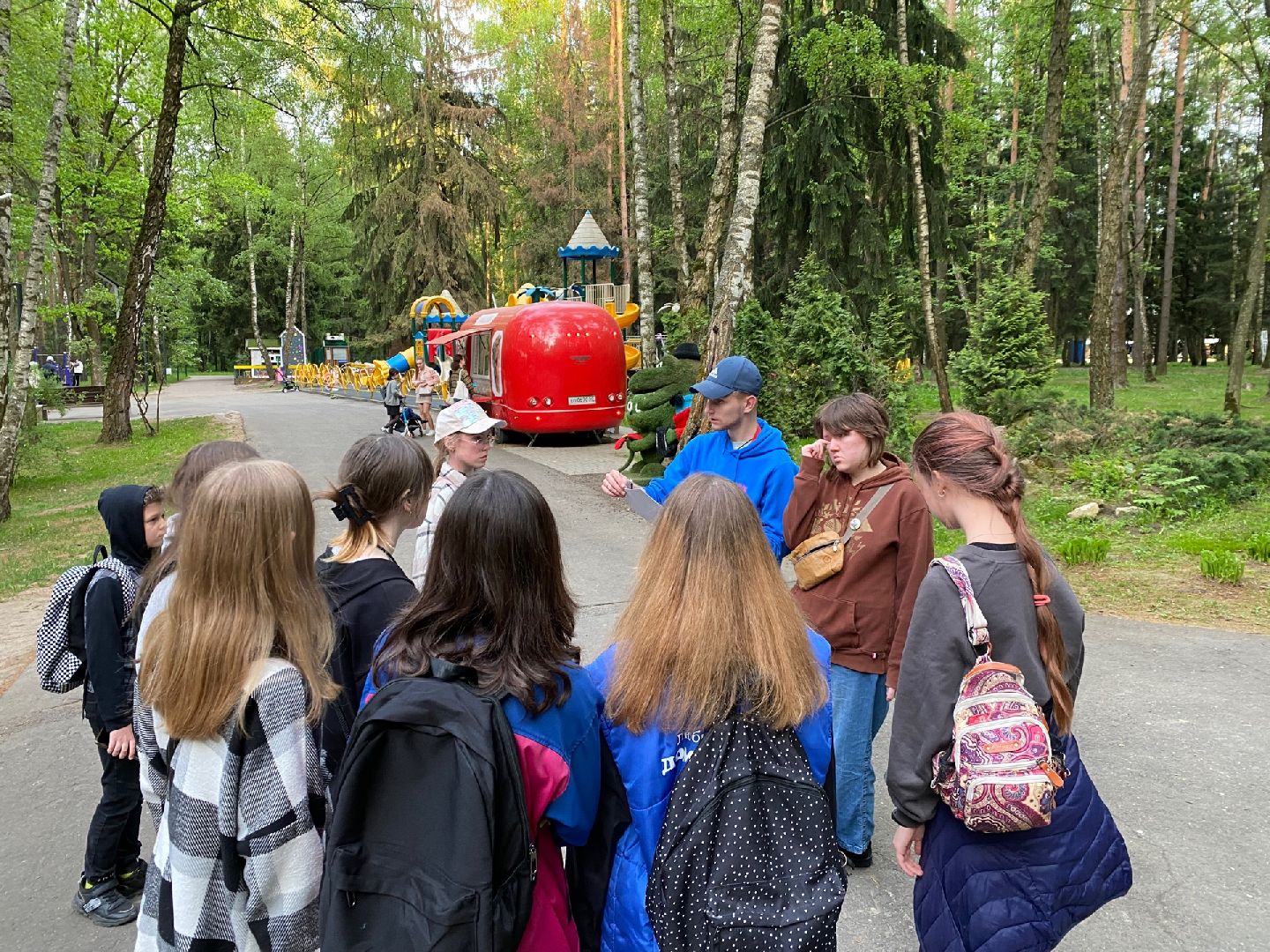 Домодедово, парк Ёлочки, волонтёры, молодёжь