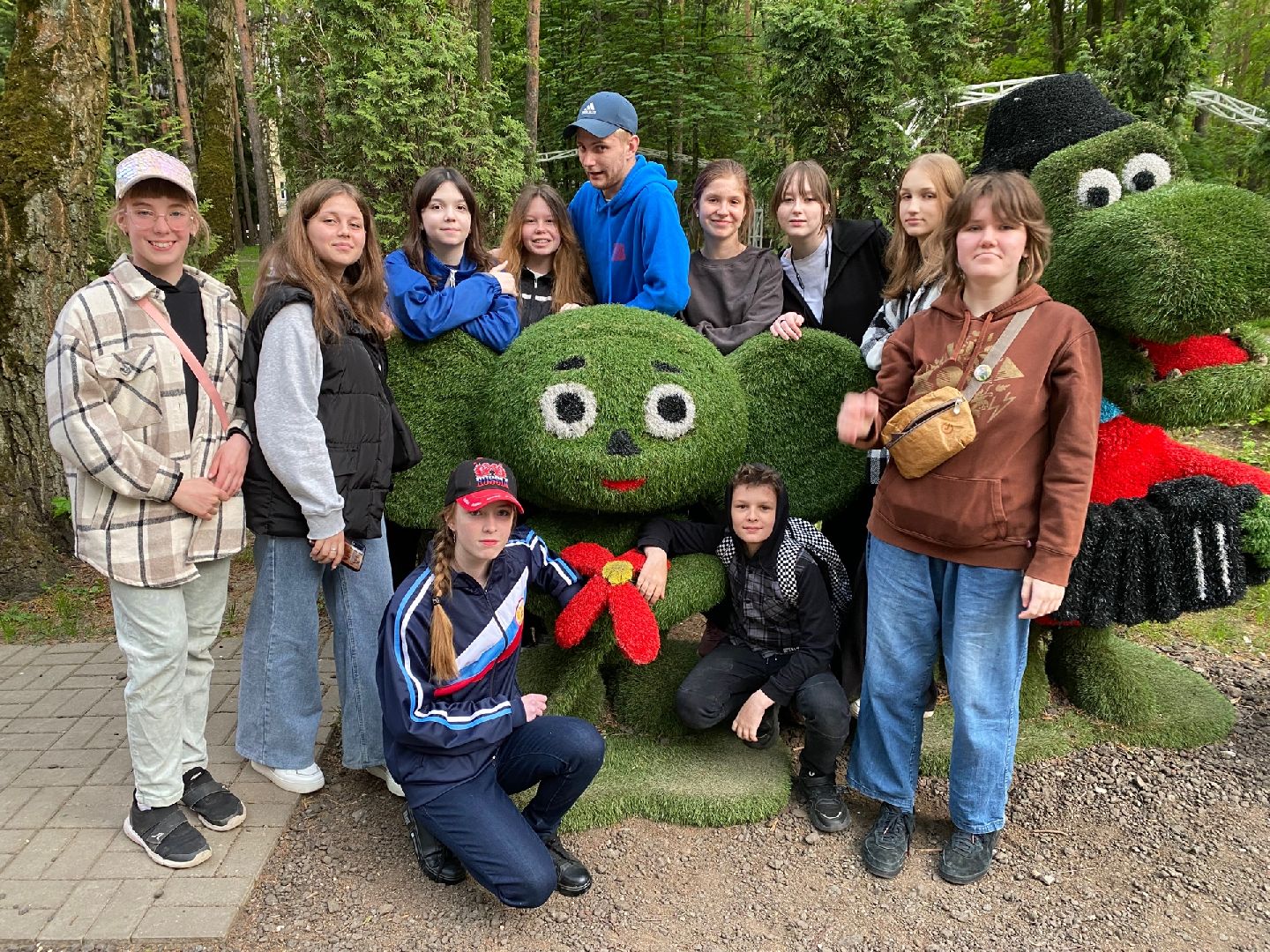 Домодедово, парк Ёлочки, волонтёры, молодёжь