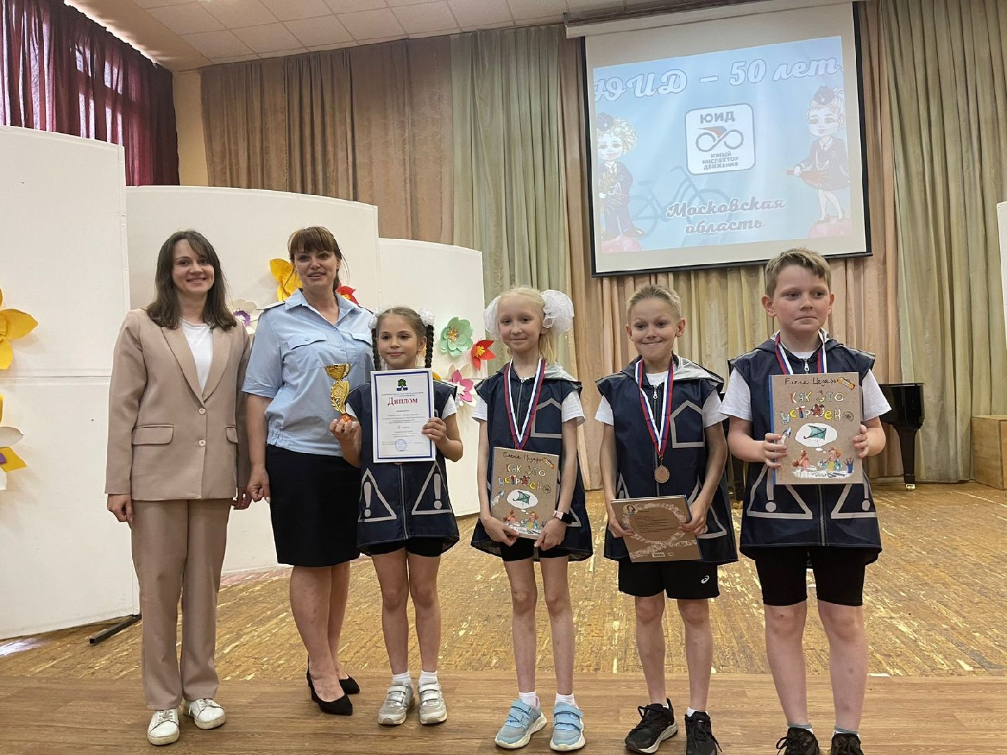 Юные инспекторы дорожного движения, Безопасное колесо, конкурс, Дубна