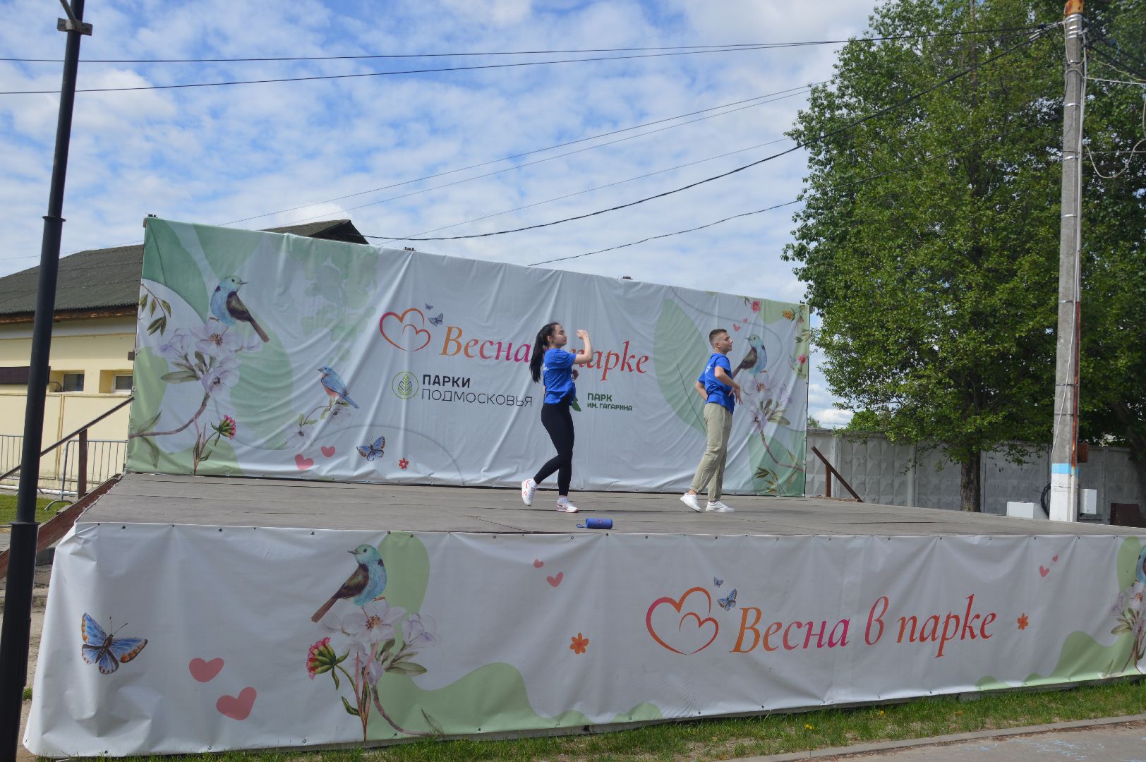 День здорового образа жизни Подмосковья, Шатура, Парк, Зарядка