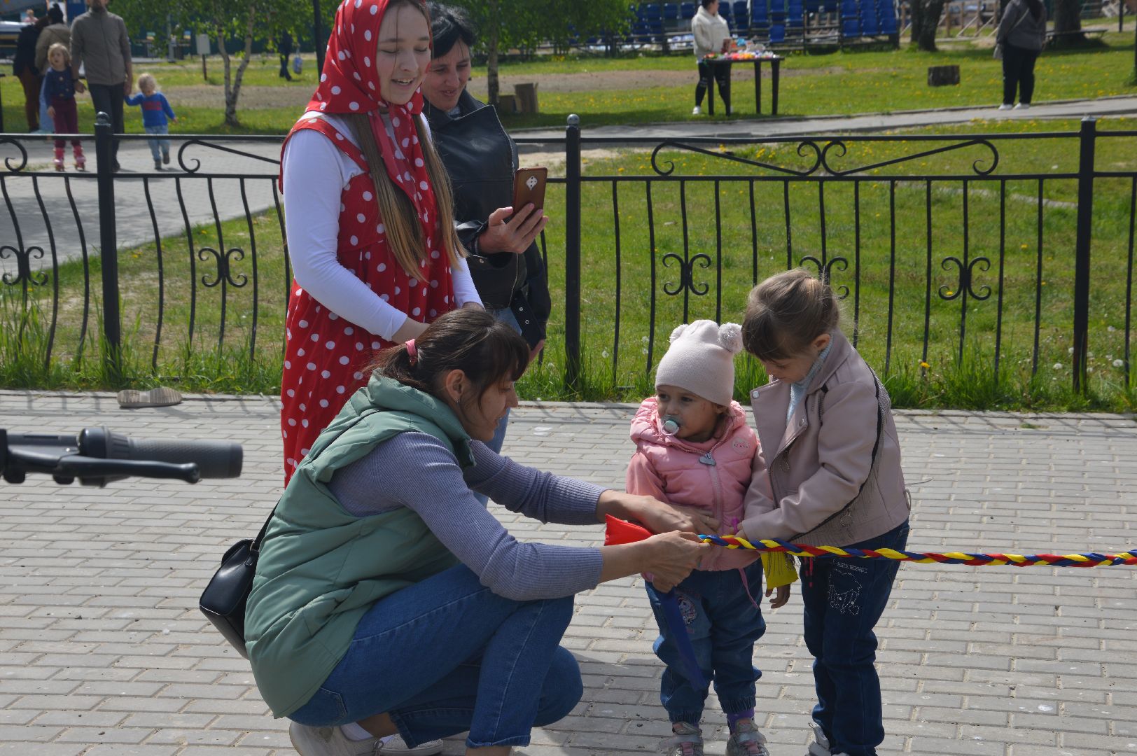 гуляния в парке, Шатура