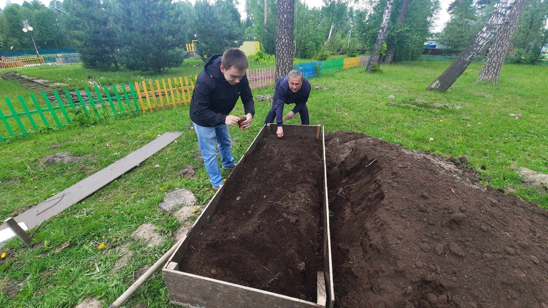 Шатура, парк, Парковый ответ, цветы,