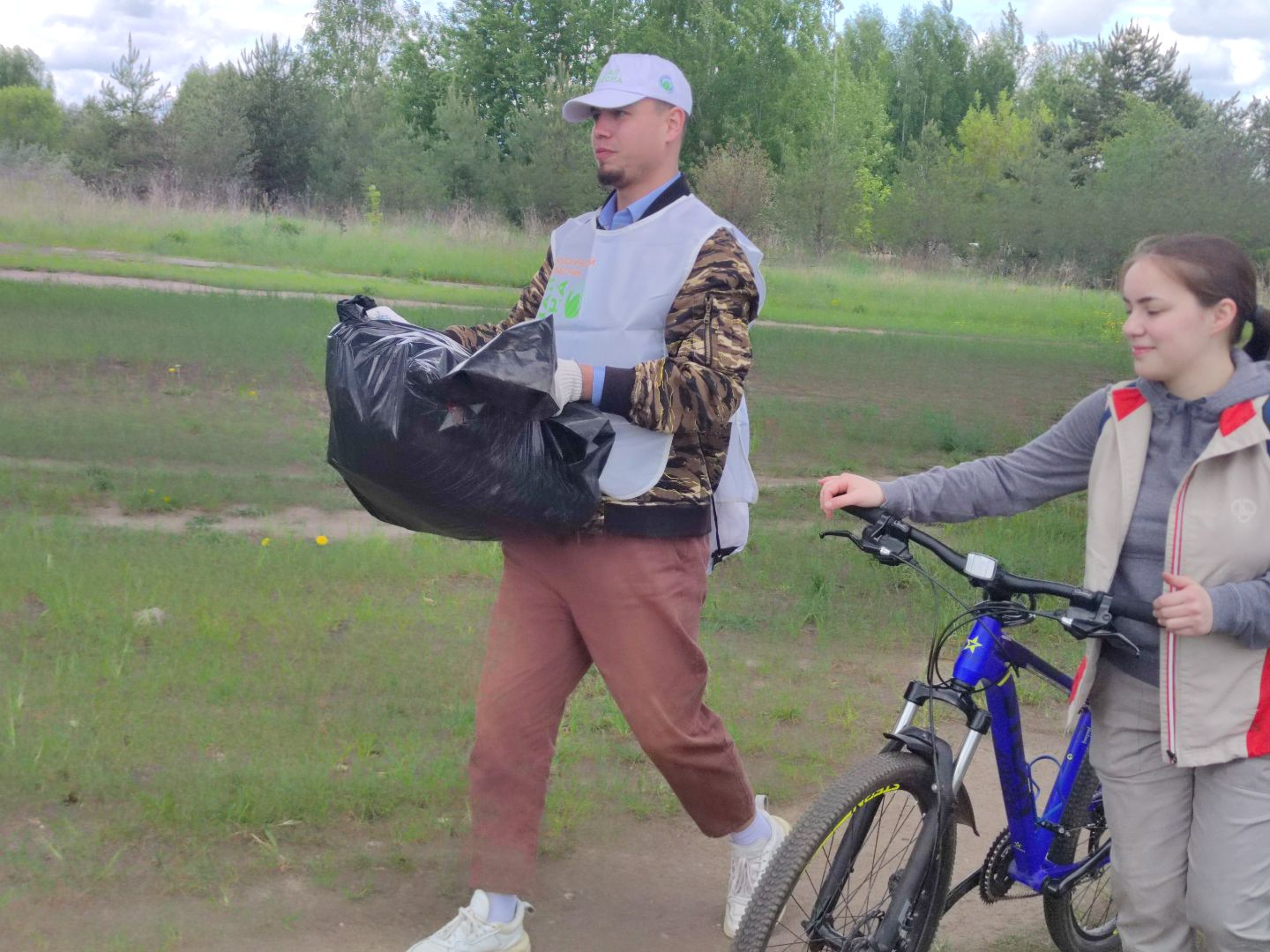 Студенты, День Волги, субботник, Дубна