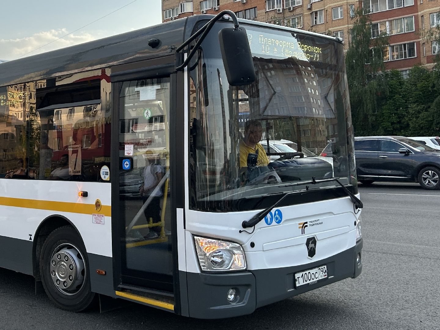 транспорт, новый автобус, Щелково, пассажиры