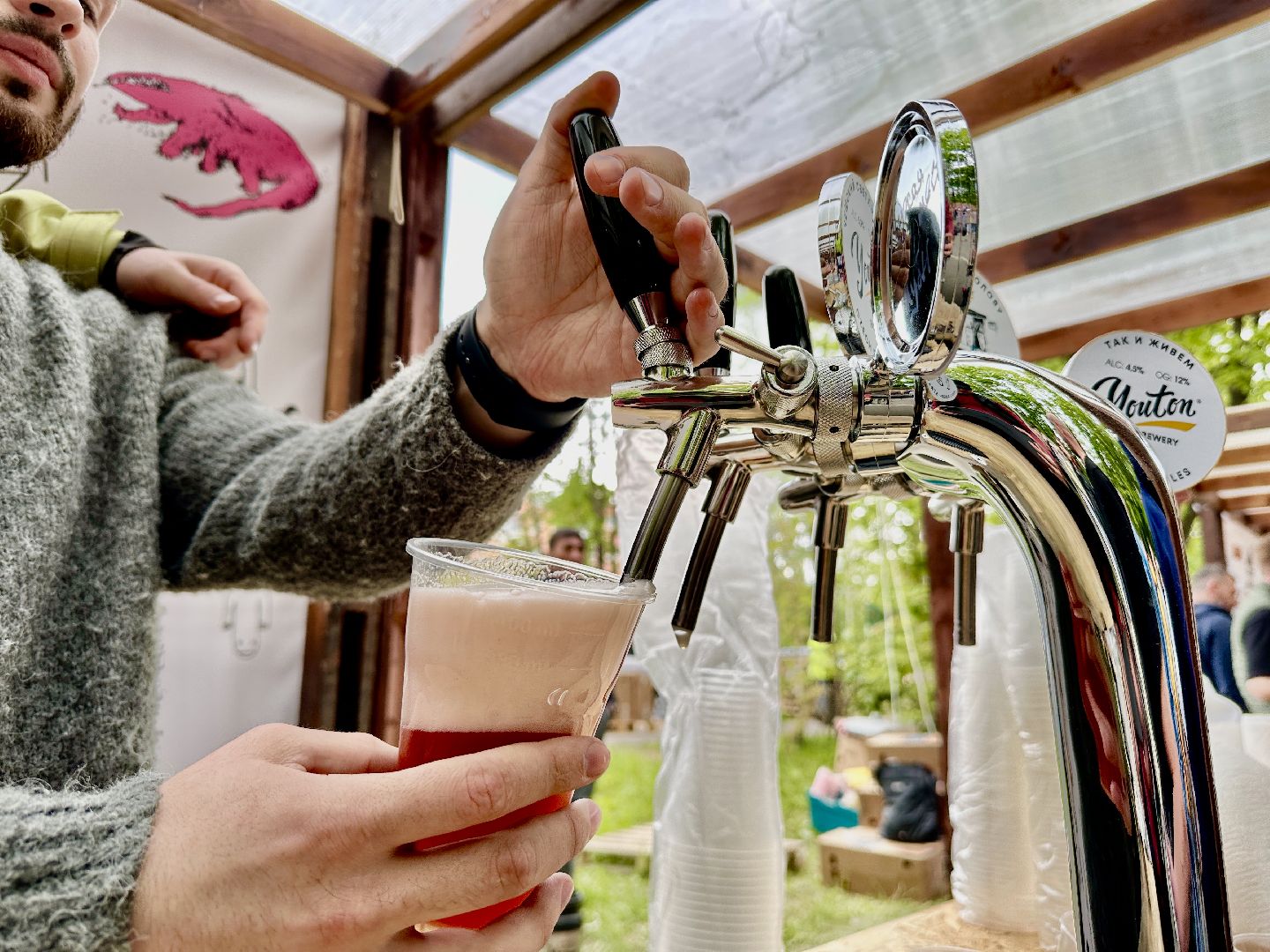 Клин, фестивали, пиво, люди