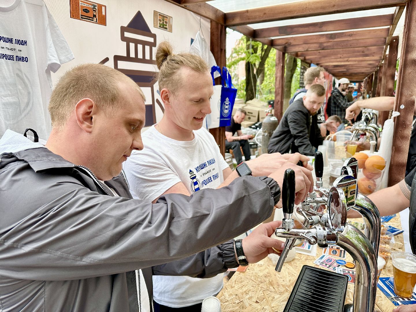 Клин, фестивали, пиво, люди