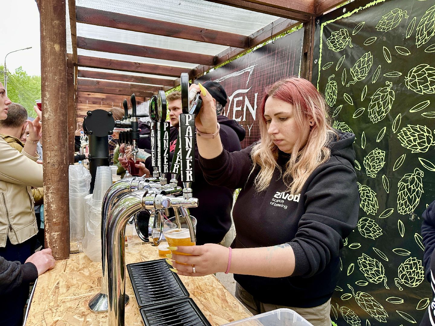 Клин, фестивали, пиво, люди