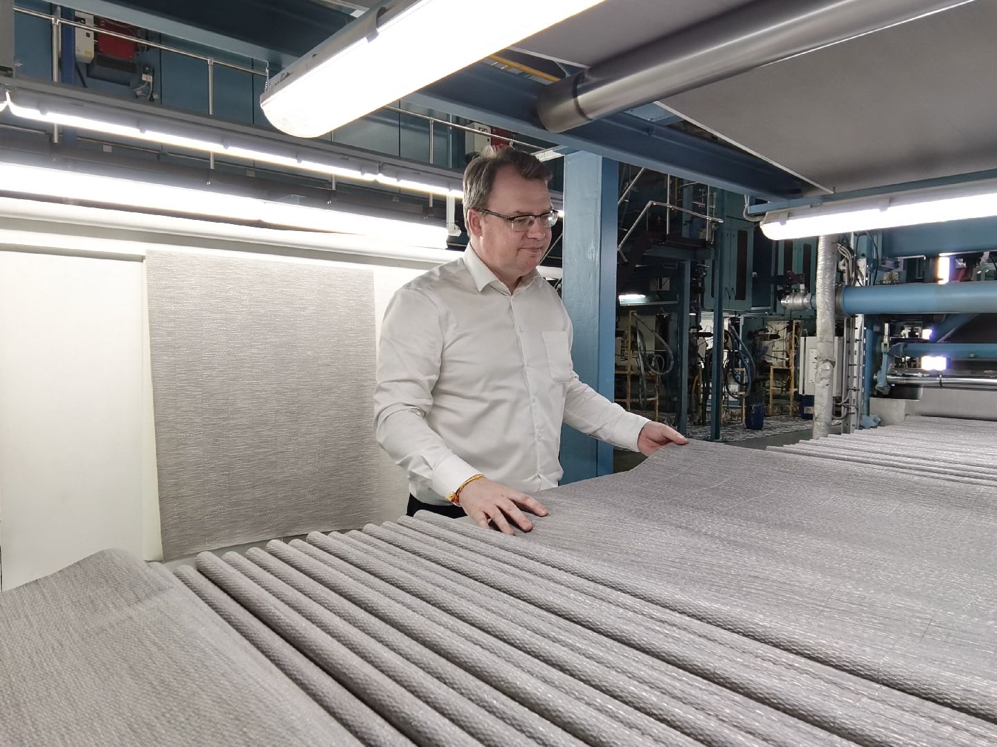 Балашиха, обойная фабрика ПАЛИТРА, обои, молодёжь, Ассоциация производителей обоев, Рособои, президент Ассоциации, проекты по развитию