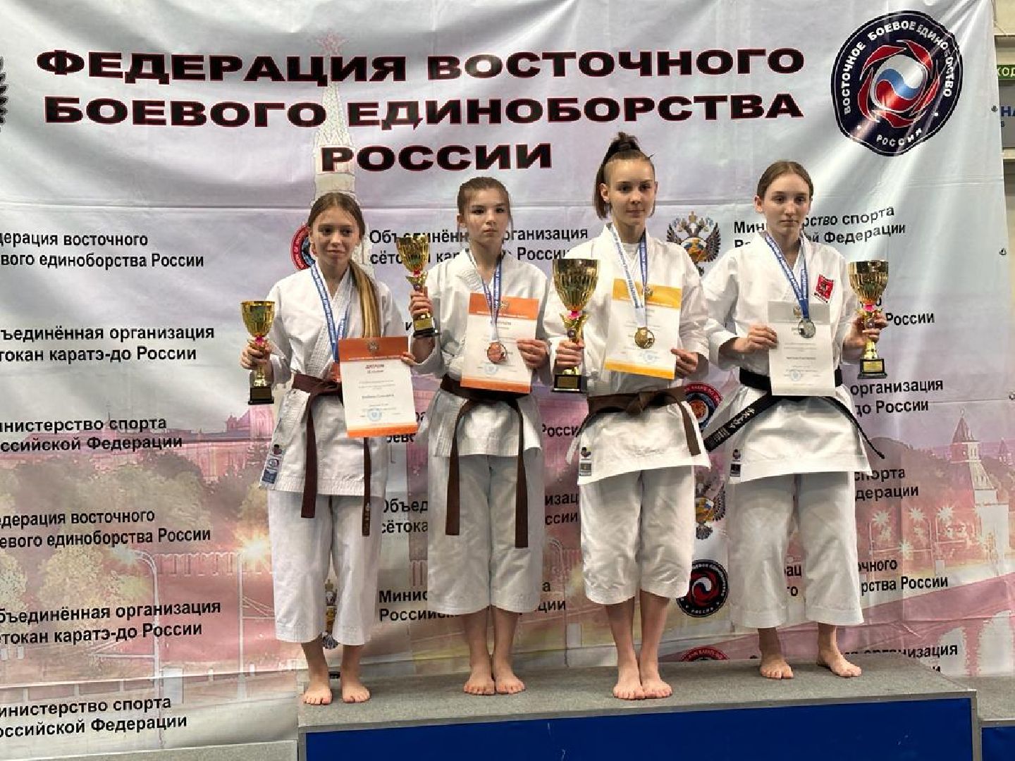 Карате, девочка; Люберцы, спорт