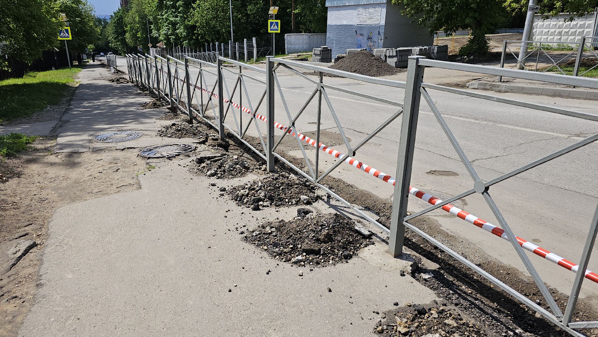 ремонт дорог, дороги Подмосковья, замена асфальта,