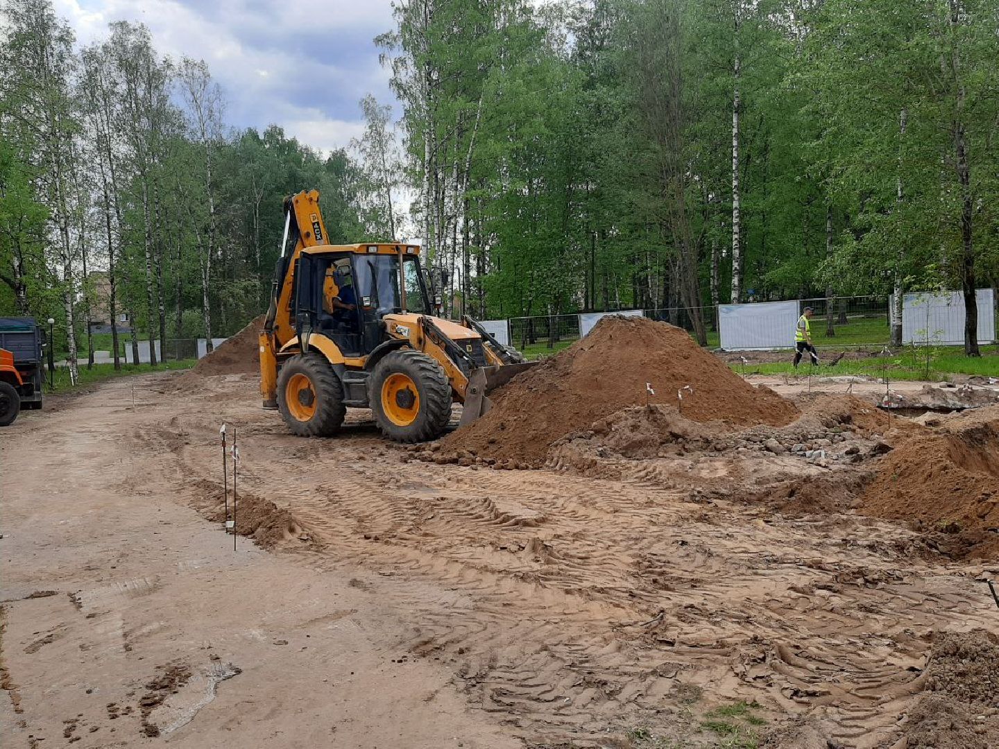 #паркпобеды, #талдом, #скейтпарк, #началоработ, #зонаотдыха