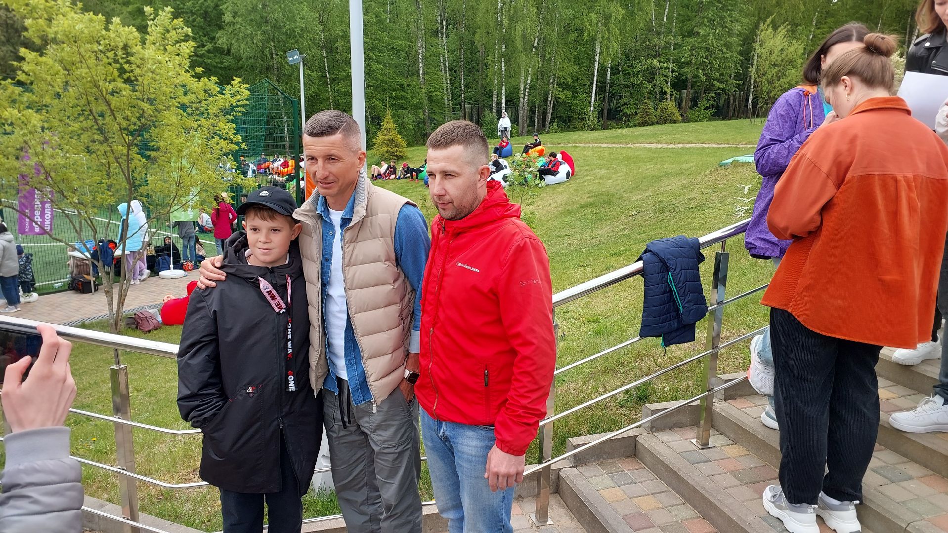 футбол, спорт, алдонин, мастер-класс, серпухов, райсеменовское, абсолют, инклюзивная школа, дети, детский спорт,