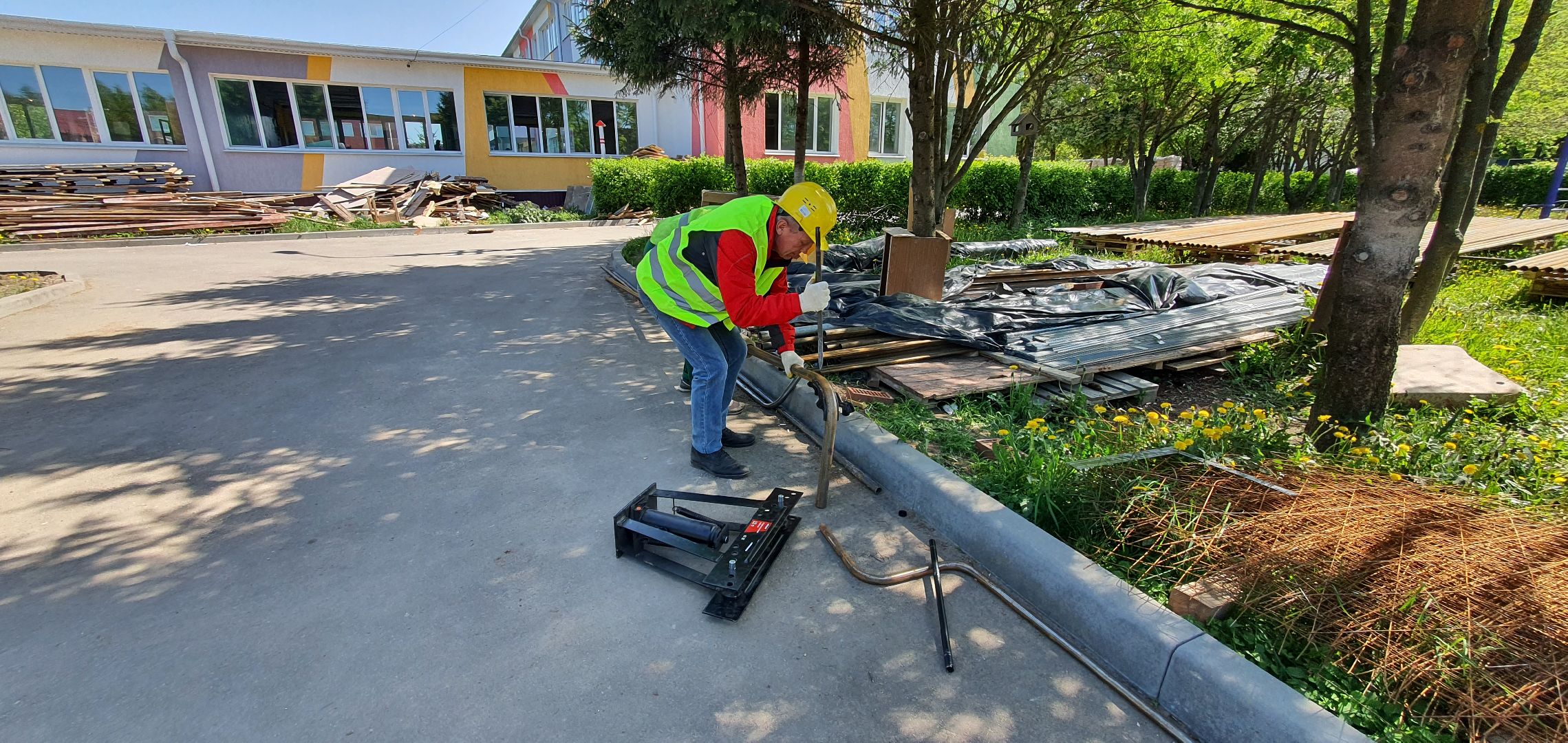 Гальчинская школа, ремонт, Домодедово