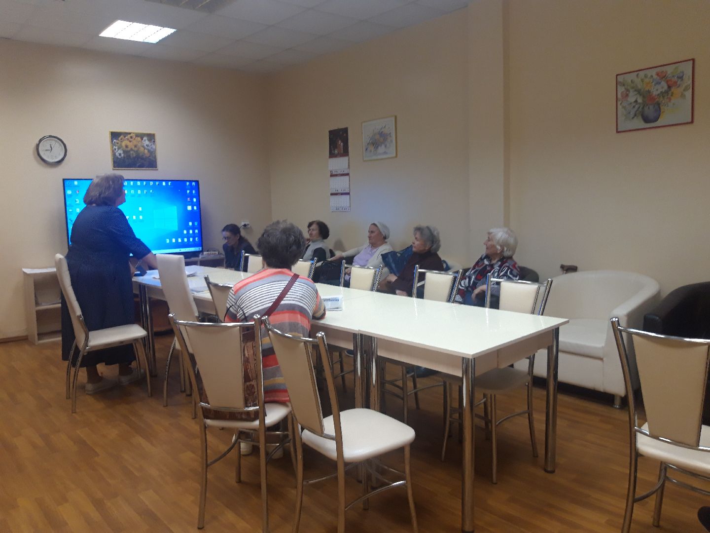 пенсионеры, концерт,