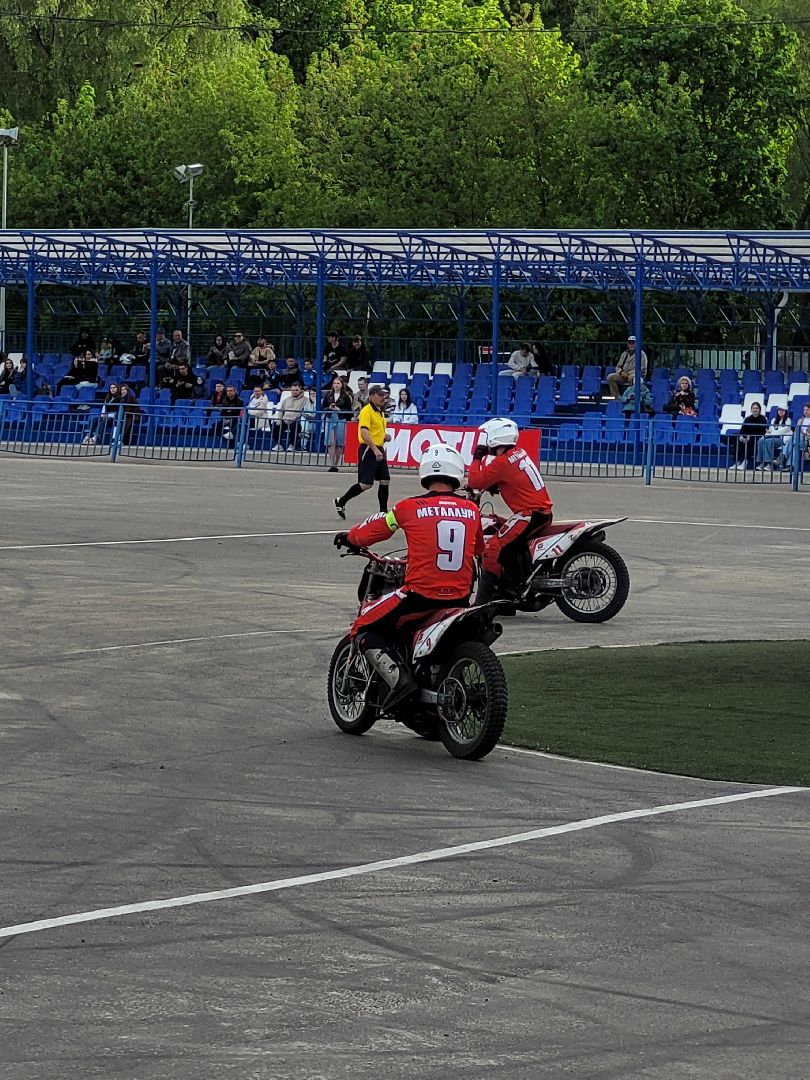 металлург; мотобол; матч; видное; стадион