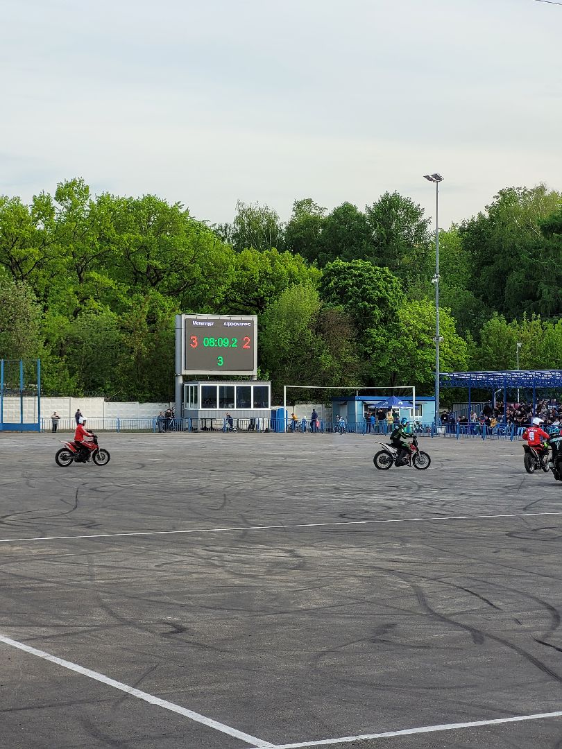 металлург; мотобол; матч; видное; стадион