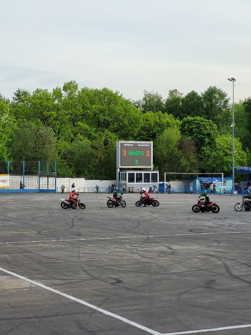 металлург; мотобол; матч; видное; стадион