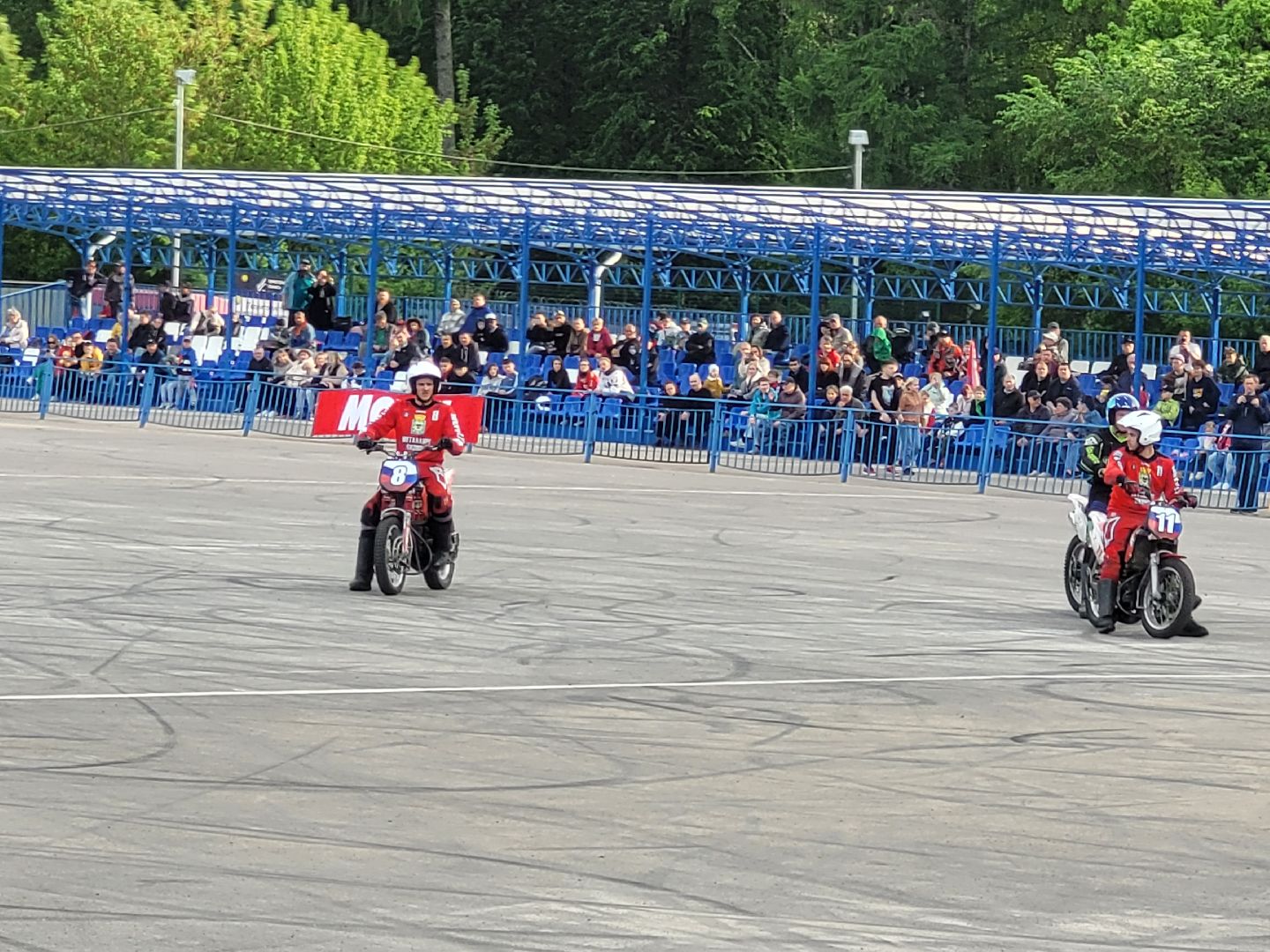 металлург; мотобол; матч; видное; стадион