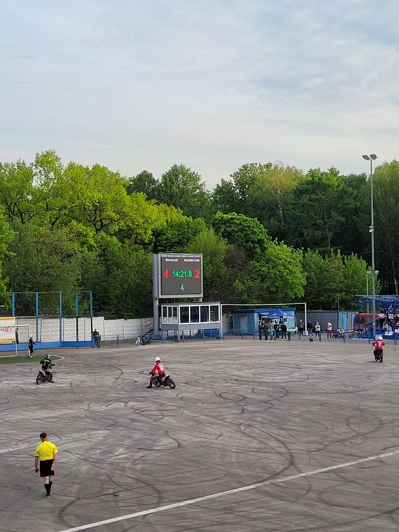 металлург; мотобол; матч; видное; стадион