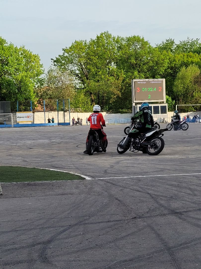 металлург; мотобол; матч; видное; стадион