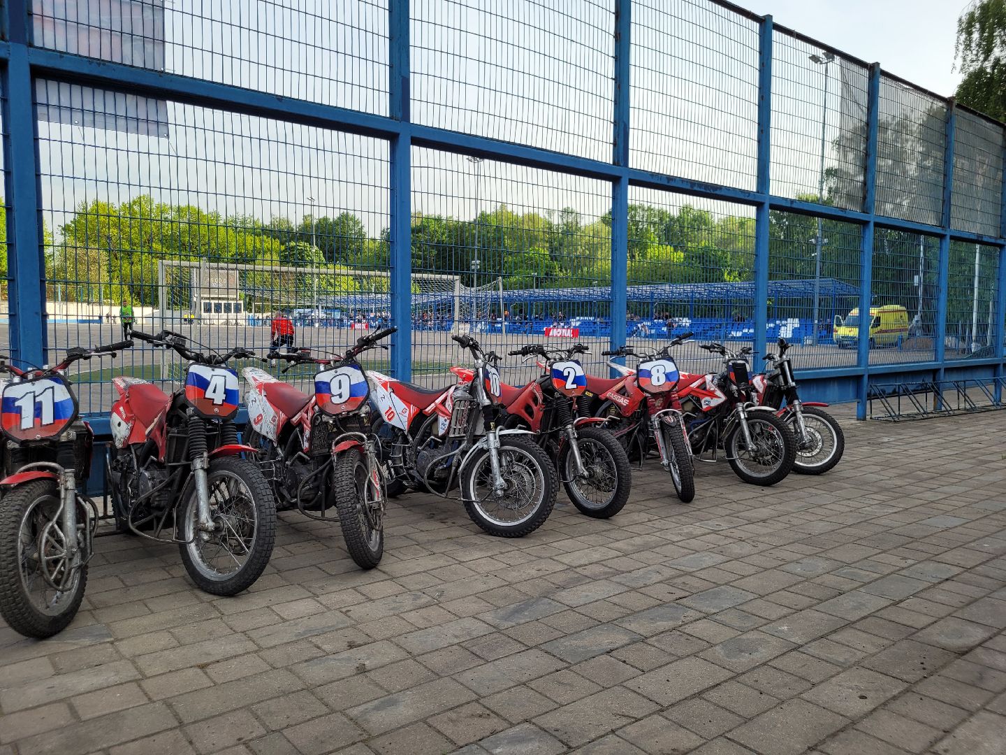 металлург; мотобол; матч; видное; стадион