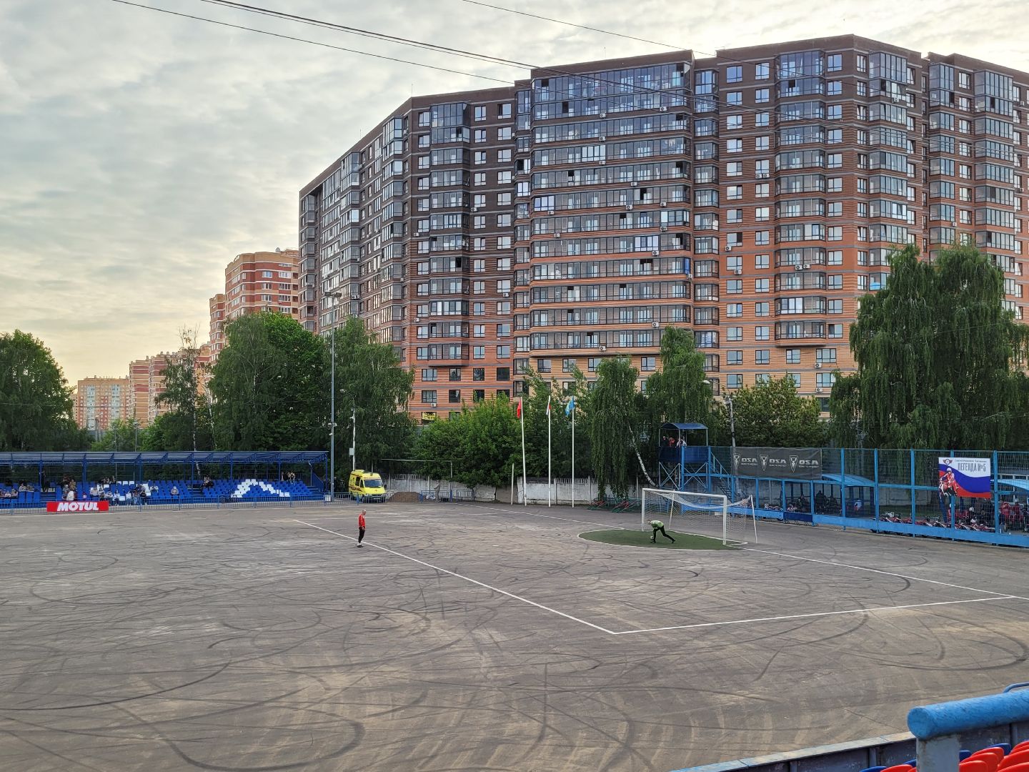 металлург; мотобол; матч; видное; стадион