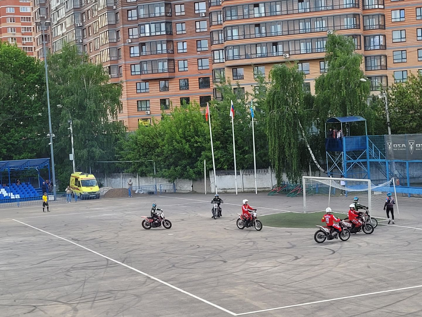 металлург; мотобол; матч; видное; стадион