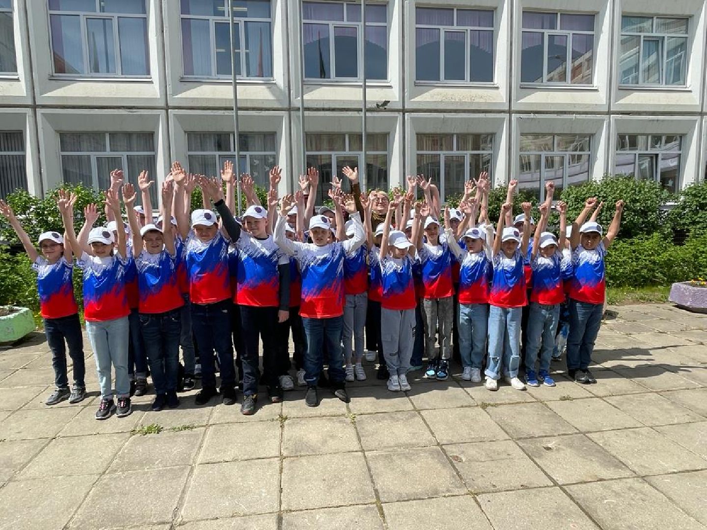 Одинцово, Зарница, Строевой смотр, Школа, Горки-10