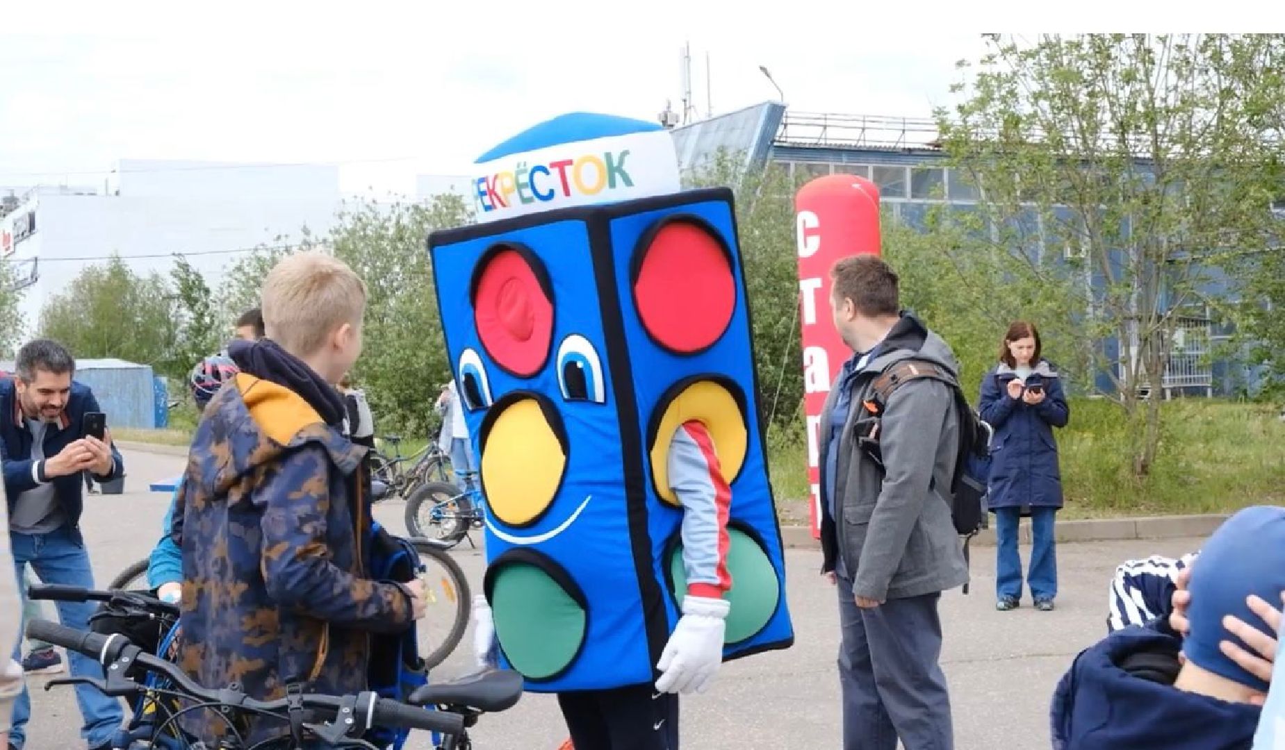 Солнечногорск, велопарад, велосипедисты, акция, госавтоинспекция, волонтеры